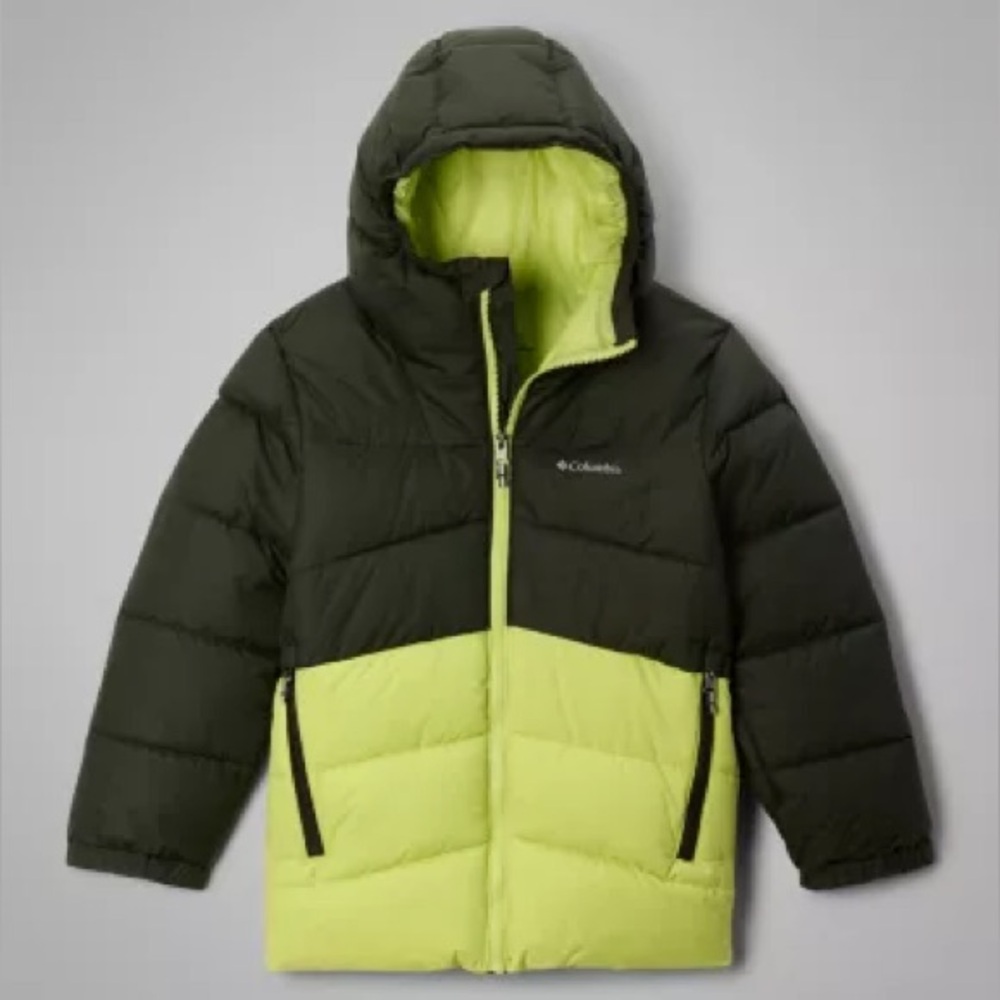 Columbia Boys' Arctic Blast™ II Jacket Lime Green XS